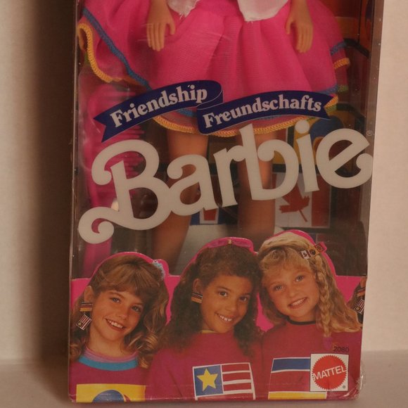 Brand New RARE Foreign Friendship 1990's Barbie Freunschefts Rare Import Doll - Picture 4 of 8